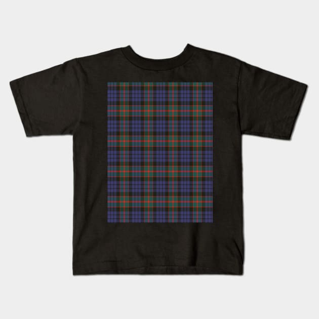 Fletcher of Dunans Plaid Tartan Scottish Kids T-Shirt by ScottishShop